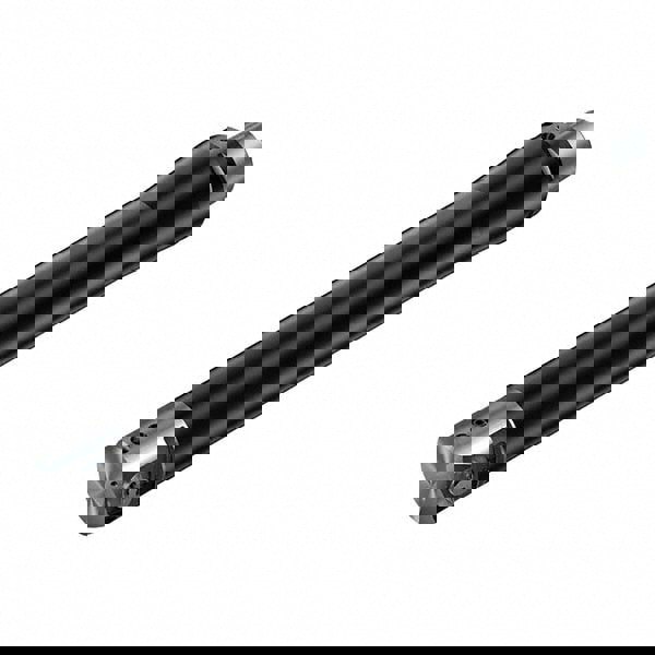 Spiral Flute Tap: M5x0.50 Metric Fine, 3 Flutes, Semi-Bottoming, 6H Class of Fit, High Speed Steel, Bright/Uncoated